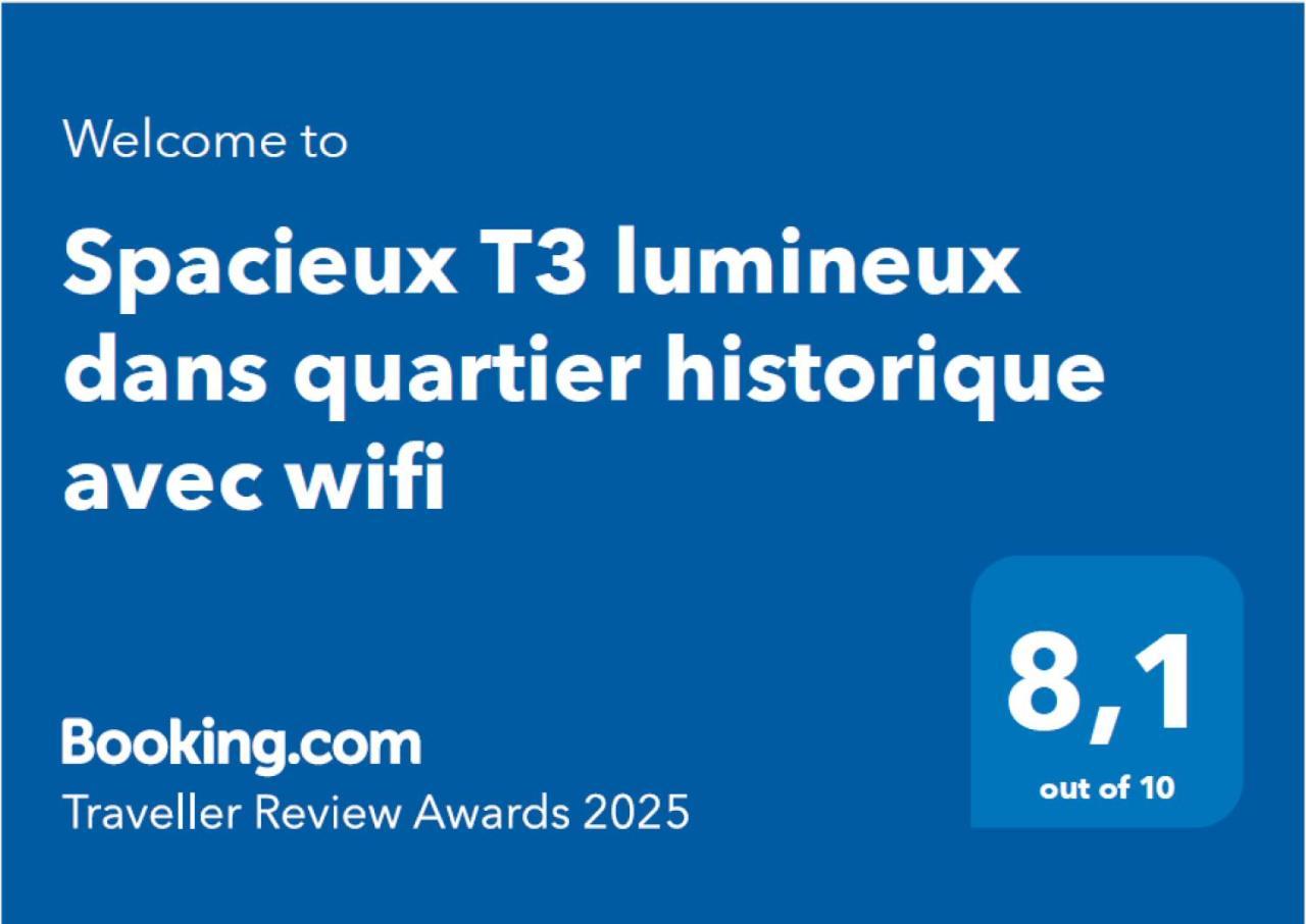 Spacieux T3 Lumineux Dans Quartier Historique Avec Wifi Redon Exteriér fotografie